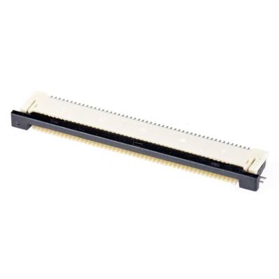 Molex 541325033 FFC/FPC-aansluiting Totaal aantal polen: 50 Rastermaat: 0.5 mm Inhoud: 1 stuk(s) Tape on Full reel