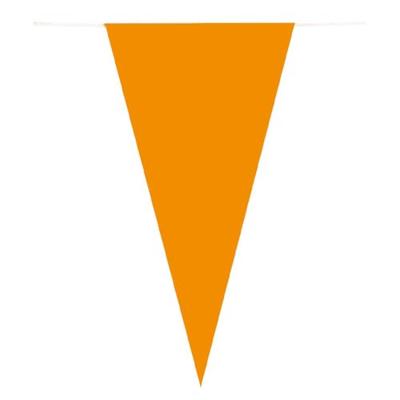 Boland Papieren vlaggenlijn oranje, 10mtr.