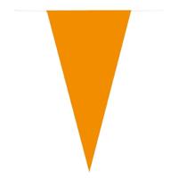 Boland Papieren vlaggenlijn oranje, 10mtr. - thumbnail