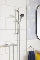 GROHE Vitalo Start 100 glijstangset - 60cm - ronde handdouche - 3 straalsoorten - gladde doucheslang - chroom/zwart 26032000 - thumbnail
