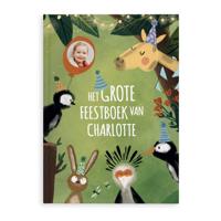 Boek met naam - Het grote feestboek - Hardcover - thumbnail