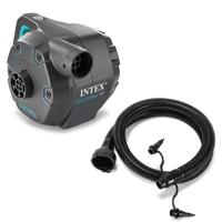 Intex elektrische opblaaspomp met slang 230v - thumbnail