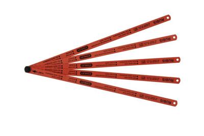 Stanley handgereedschap Metaalzaagblad 300mm - Mix (5 stuks/kaart) - 0-15-900