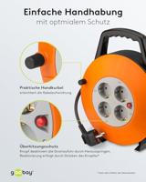 Kabelhaspel - 15 meter - thumbnail