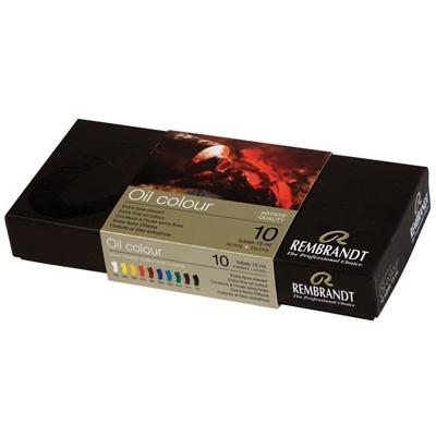 Rembrandt Olieverf Basisset - 10 x 15 ml Tubes