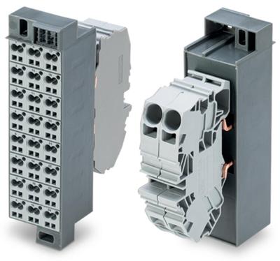 WAGO 726-602 Potentiaalklem Spanveer Toewijzing: L Grijs 10 stuk(s)