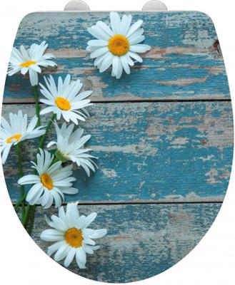 Wenko Wc-bril Bloemen 39 X 45 Cm Acryl Wit Wenko Wc-bril Bloemen 39 X 45 Cm Acryl Wit