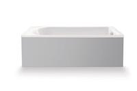 Ligbad Duravit D-Neo Inbouw 170x70x48.5 cm Wit Duravit - thumbnail