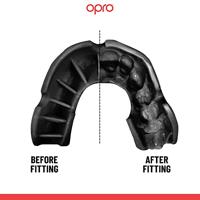Opro 790008 Bronze Enhanced Fit Mouthguard - Black - SR - thumbnail