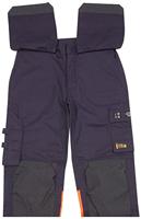 Blåkläder Multinorm inherent werkbroek 14891513 | Marineblauw/Oranje | Maat 64 - 7330509720660 - thumbnail