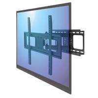 Manhattan 461283 TV-beugel Voor curved TVs, Kantelbaar, Zwenkbaar, Variabele afstand tot de muur, Verstelbare ondersteun 94,0 cm (37) - 177,8 cm (70) - thumbnail