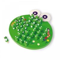 Small Foot - houten spel solitaire kikker - thumbnail