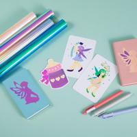 LOKLiK • permanent zelfklevend vinyl holografisch roze 30,5x90cm - thumbnail