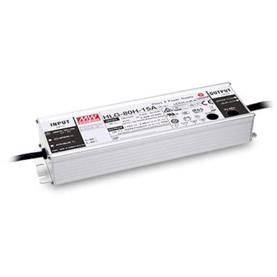 MEAN WELL HLG-80H-12AB LED-driver Constante spanning 60 W 3 - 5 A 10.8 - 13.5 V/DC Dimbaar, 3-in-1 dimmer, Instelbaar, PFC-schakeling, Outdoor,