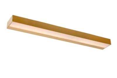 Lucide ALEXA - Wandlamp Badkamer - LED - 1x8W 2700K - IP44 - Mat Goud / Messing Lucide ALEXA - Wandlamp Badkamer - LED - 1x8W 2700K - IP44 - Mat Goud / Messing