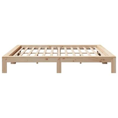 Bedframe zonder matras massief grenenhout 180x200 cm