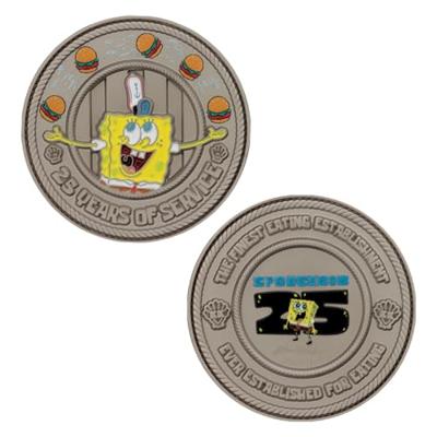 SpongeBob Collectable Coin 25th Anniversary Limited Edition