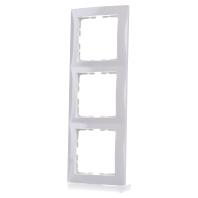 Berker S.1 3-voudig afdekraam wit glans 10138989 Berker S.1 3-voudig afdekraam wit glans 10138989