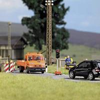 Busch H0 Bouwplaats verkeerslichten Functioneel model 5451 2 stuk(s) - thumbnail
