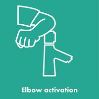 Hansgrohe Talis E Zelfsluitende Fonteinkraan Chroom - thumbnail