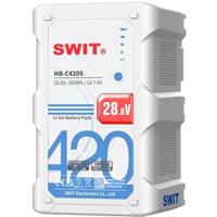 SWIT HB-C420S 420Wh 500W Super-High-load 28V Battery, V-Mount - thumbnail