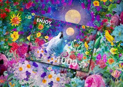 Wolf Moon Puzzel 1000 Stukjes