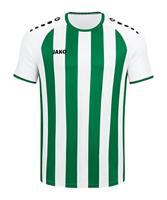 JAKO 4215 Maillot Inter Mc - Wit/Sportgroen - M - thumbnail