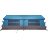 Gezinstent Blauw en Grijs 622 x 295 x 238 cm Polyester en staal - thumbnail
