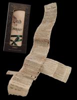 The Hobbit Mini Replica The Burglar Contract of Bilbo Baggins - thumbnail