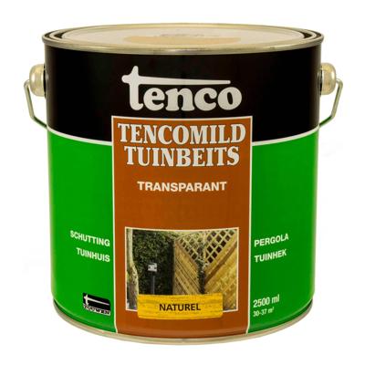 Transparant naturel 2,5l tencomild verf/beits Tenco - Tenco
