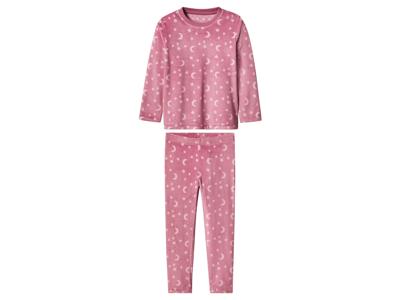 lupilu Pluche kinder pyjama (Lichtroze, 122/128)