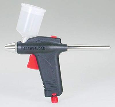 Tamiya Spray Work Basic 74520 Airbrushset voor beginners Met compressor Single action