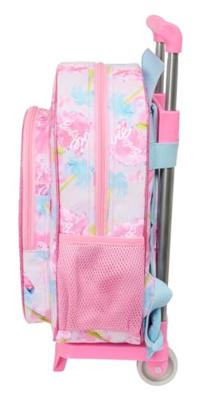 Schoolrugzak met Wielen Barbie Painterly Roze Hemelsblauw 26 x 11 x 67 cm 26 x 34 x 11 cm