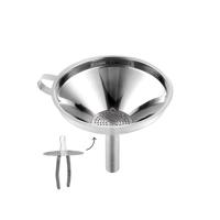 Trechter Tescoma Grandchef Zilverkleurig Roestvrij staal Ø 12 cm - thumbnail