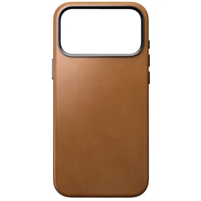 Nomad Traditional lederen hoesje iPhone 17 Pro Max - English Tan