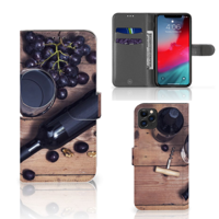 Apple iPhone 11 Pro Max | Book Cover | Wijn | Portemonnee hoesje - thumbnail