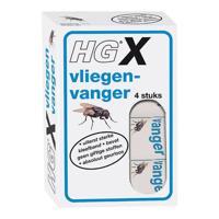 HGX vliegenvangers doosje a 4 stuks - thumbnail