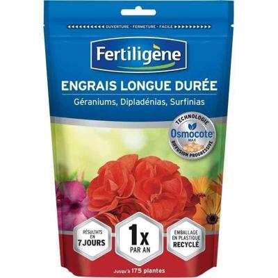 FERTILIGENE - Langdurige meststof Osmocote max Geraniums, Dipladenia's, Surfinias 700g FERTILIGENE - Langdurige meststof Osmocote max Geraniums, Dipladenia's, Surfinias 700g