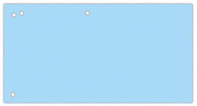 OFFICE products verdeelstroken, ft 240 x 105 mm, pak van 100 stuks, blauw