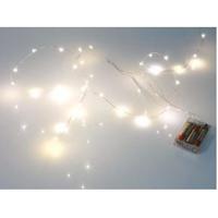 Ledslinger warmwit 20 leds op batterijen Velleman - Velleman - thumbnail