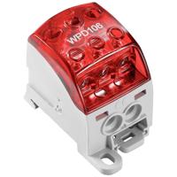 Weidmüller 2725340000 Verdeelblok Schroeven Rood 1 stuk(s) - thumbnail