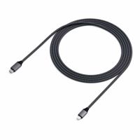 SATECHI USB-C Naar Lightning Oplaadkabel (1.8 Meter / 6.6 Ft) - Apple Mfi Gecertificeerd - Voor iPhone 14 Pro/14/14 Plus, iPhone 13 Pro Max/13 Pro/13/13 Mini, Airpods Pro, Airpods 3/2/ 1 - thumbnail