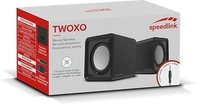 SpeedLink TWOXO 2.0 PC-luidsprekers Kabelgebonden 5 W Zwart - thumbnail