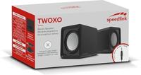 SpeedLink TWOXO 2.0 PC-luidsprekers Kabelgebonden 5 W Zwart - thumbnail