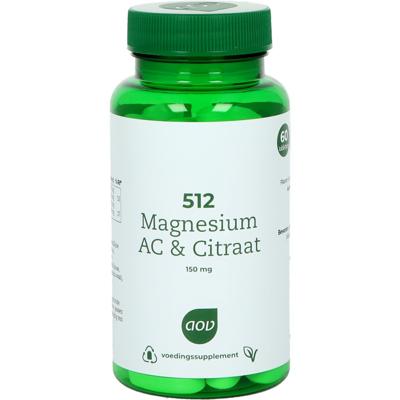 AOV 512 Magnesium AC & citraat 150mg 60 Tabletten