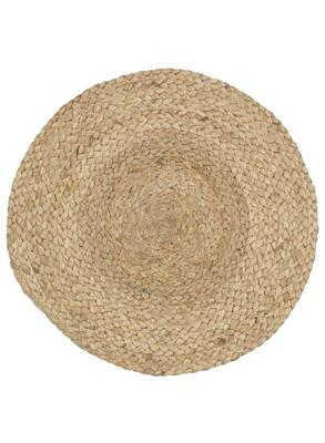 HEMA Gevlochten placemat jute - Ø 34 cm (naturel)