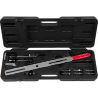 Tweemassavliegwiel testgereedschap zonder hoekgradenschijf en meetklok, 15-delig KS Tools 150.2435 - thumbnail