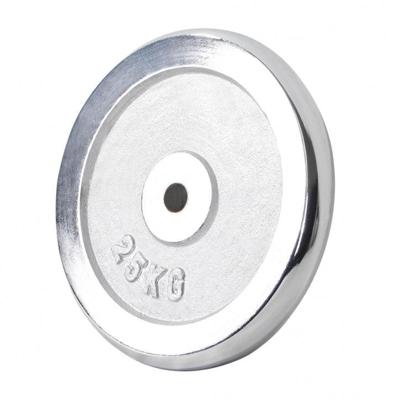Halterschijf 25 kg Chroom Halterschijf 25 kg Chroom