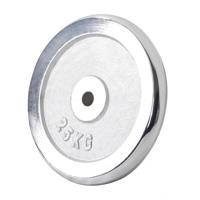 Halterschijf 25 kg Chroom - thumbnail