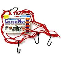 OXFORD bagagenet cargo net red 30x30 cm - thumbnail